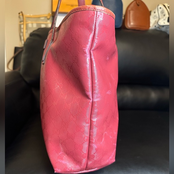 Gucci red tote bag - Picture 7 of 15